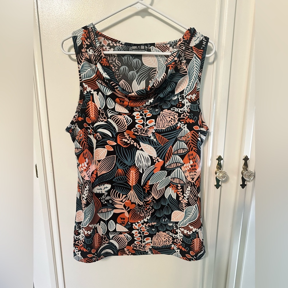 Floral tank top